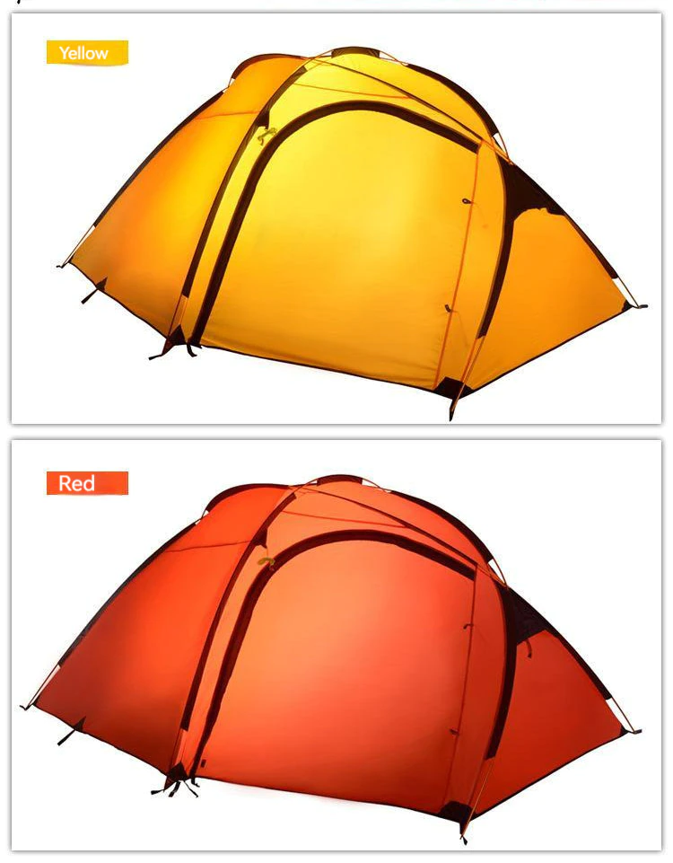 Cheap Goat Tents Good Quality Double Layer 3 4 Person Waterproof Pu5000mm Ultralight Ultralarge Outdoor Tent Tente De Camping Barraca Bivvy Tents 
